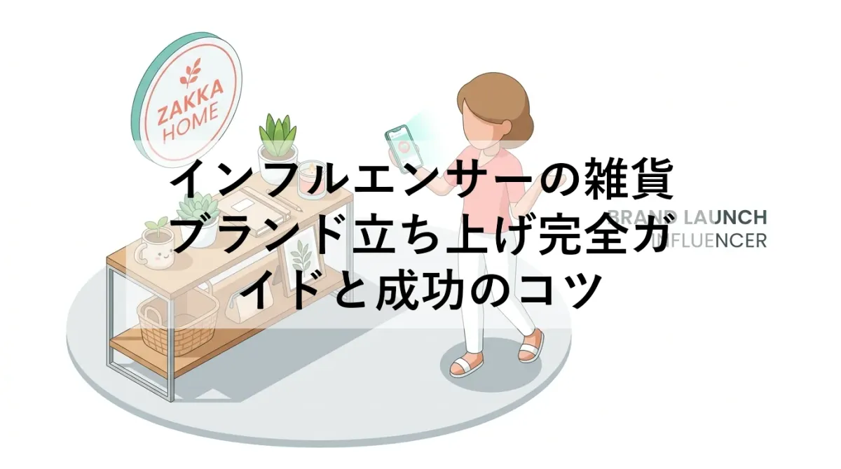 インフルエンサーの雑貨ブランド立ち上げ完全ガイドと成功のコツ